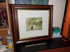 EUGENE GALIEN-LALOUE Original – ANTIQUE PARIS MASTERPIECE SIGNED 1920 MONTMARTRE