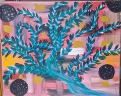 Wild Things, Acrylic Painting – 16×20 Hand Painted Artwork on Canvas