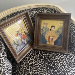 Reverse Painted Glass Pictures