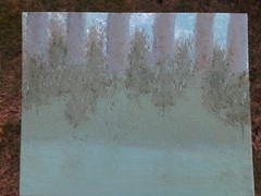 Nature Art Home Decor 8×10″ Canvas Board Painting Signed By Artist Leland Butler