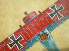 WWI Fokker DR.I Triplane 1917 Western Front Imperial German Air Service Original