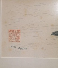 Lot Of 2 Signed On Both Pictures By Alice Pattison (Chinese Paintings)