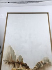 Louis Maestas Original Oil Painting 18×30 In