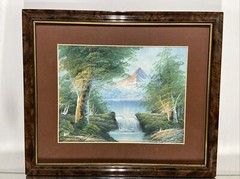 VTG. IMPRESSIONIST LANDSCAPE Oil On Board 11 3/4″x14″