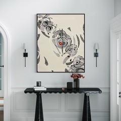 Original Hand Painted Abstract Painting 110x90cm Handmade Unique Wall Art