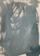 PDQ Artist Original Figurative Brush Mark Abstract Expressive Acrylic 9×12 Paper