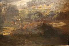 Rococo Neo-Classic Baroque Style Beautiful Italian Landscape with Figures