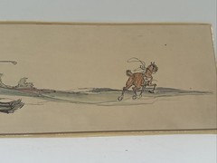 Antique Painting Portrait Woman Women Female Horse Horse Illustration Kraemer