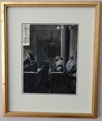Adolf Dehn Original Illustration used in Publication / Mid Century / Humorism