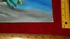 JHON CARTER OF MARS EDGAR RICE BURROUGHS THARK SCOUTS OIL PAINTING ART TARZAN