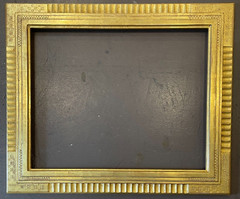 20″ x 24″ BUCKS COUNTY HAND CARVED PICTURE FRAME GILDED IN 22K GOLD LEAF