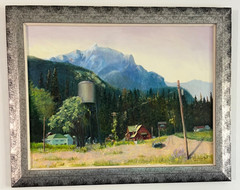 „My Mountainous View“ By Renowned Landscape Artist Howard Cohen Grand Tetons