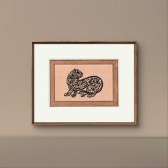 Birds & Animals Inspired Calligraphy Art Painting Unique Wall & Interior Design