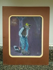 Folk Art Oil Painting