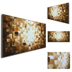 Abstract Oil Paintings Canvas Modern Wall Art 40″L X 20″W Decor