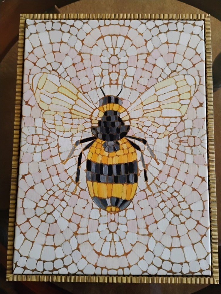 Bee on Canvas art