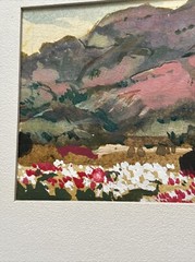 FREDERIC WHITAKER PAINTING AMERICAN LANDSCAPE IMPRESSIONISM LISTED FAMOUS SMALL