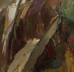 Oil Painting, Ukrainian Woman in Traditional Attire, Female portrait, Yanavichus