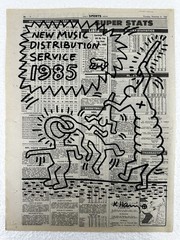 KEITH HARING UNTITLED ART DRAWING / PAINTING