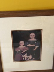 Norma Schneeman 1987-89 Painting Print Lithograph Portrait art Vintage Lot 55S7