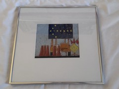 David Stainback „Merge“ Original Signed Painting Framed Contemporary Art VA