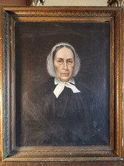 1863 Original Oil Painting By J.H. Keely American School House Style