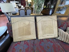 Vintage Temple Rubbing Asian, Siam, Tribal, Thai, MCM Modern Art discount 4 both