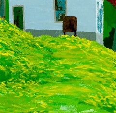 Edward Avedisian (NY,MA,1936-2007) oil painting 151153