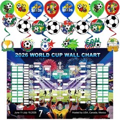 World Football Tournament Cup 48″L x 32″W,