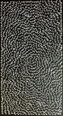 Roseanne Morton Petyar, Authentic Aboriginal Art.Size,100cm x 50cm Medicine Leaf