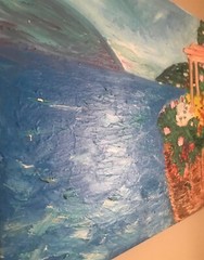 Lake Como Oil Painting 16 in x20 in
