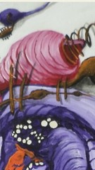 Original Surrealist Painting 36×28”Acrylic/Oil On Canvas,Signed,COA