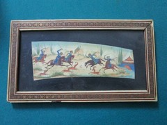 Persian Battle Print On Bone Pick One