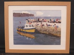 Swanage Wales Summer Holidays Fishing Harbour by Ken Hayes 2021