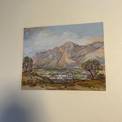 “The Catalinas” W/C – AL SKELLY, CALIFORNIA LISTED PLEIN AIR CALIF & Arizona