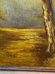 Phillip Cantrell Oil on Canvas Painting 17×15″