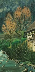 GLENDA BEARD PAINTING POST IMPRESSIONIST „SWISS RAPIDS“