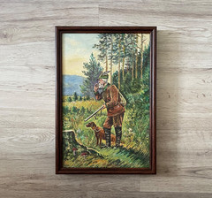 Antique oil paintings original framed