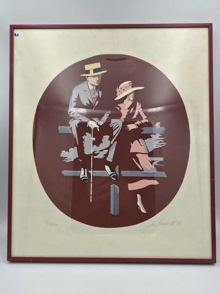 Good Thoughts Paiting by Jack Vettriano Limited Edition #3/300