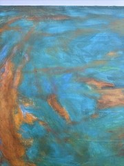 Russian Surrealist Painting Large Expressionism Listed Andrei Medvedev Modernist
