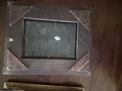 Vintage Pair Oil Portrait of a Lady Gold Gilt Frames