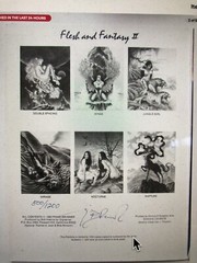 Frank Brunner Original Oil Painting 22”x28” 1981 Published 1982 Portfolio