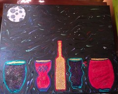 ORIGINAL ARTWORK “ AQUARIUS GALAXY LOVE“