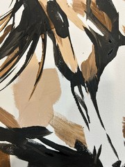 Original Abstract Horse Gallop Painting 14×11 canvas Modern Wall Art Home Decor