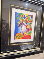 🎨 Artist: Peter Max Blushing Beauty
