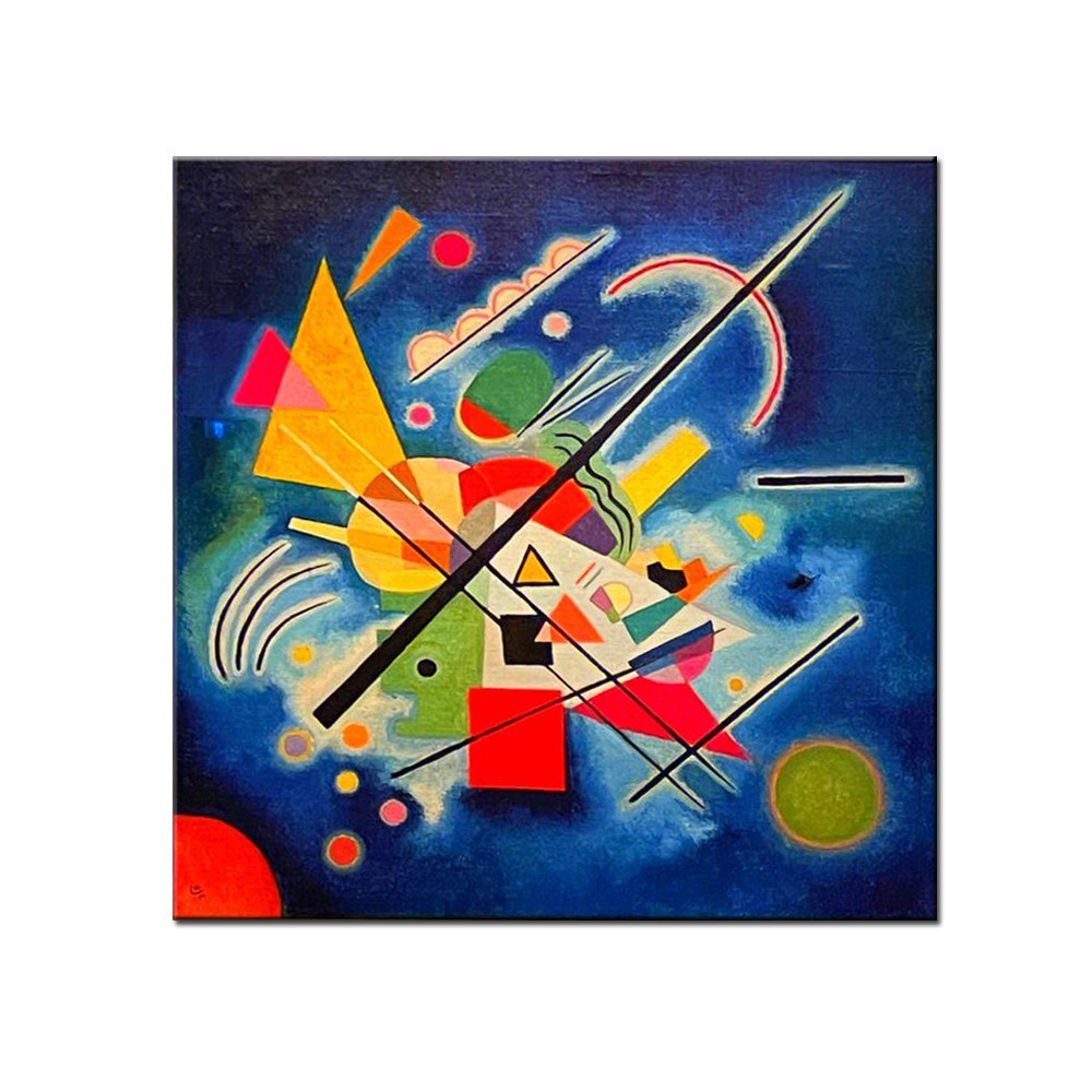 Yellow Red Blue by Wassily Kandinsky Abstract Art,Hand painted Oil painting Repr