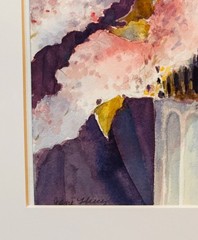 Jane Flury Original Floral Watercolor