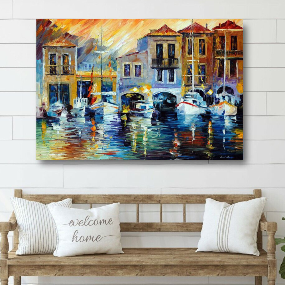 Leonid Afremov AFTER A DAY’S WORK 30″x24″ LIMITED EDITION GICLEE ORIGINAL