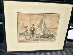 “ Nancy” By Gordon Grant Signed Original Lithograph 1932 Rare find
