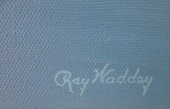 Raymond Waddey Painting F4F Wildcat in Combat Signed Ace Pilot Marion Carl 20×24
